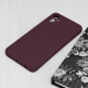 Techsuit Soft Edge Silicone Samsung Galaxy A05 Plum Violet