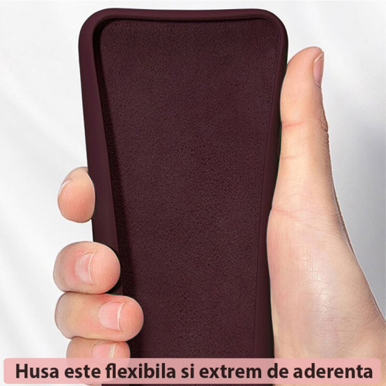 Techsuit Soft Edge Silicone Samsung Galaxy A05 Plum Violet