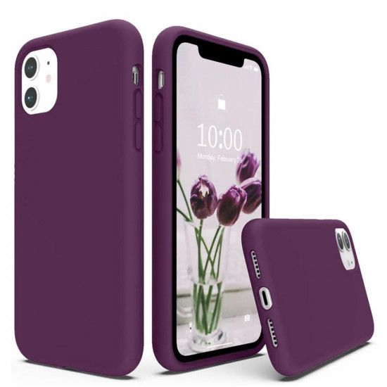 Techsuit Soft Edge Silicone Xiaomi 14 Plum Violet