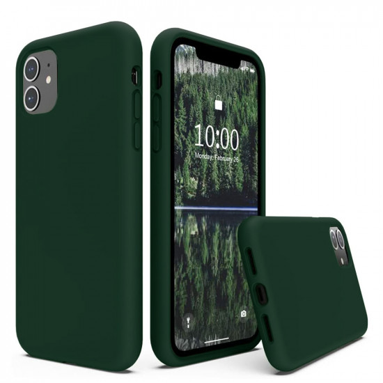 Techsuit Soft Edge Silicone Oppo Reno11 Pro Dark Green