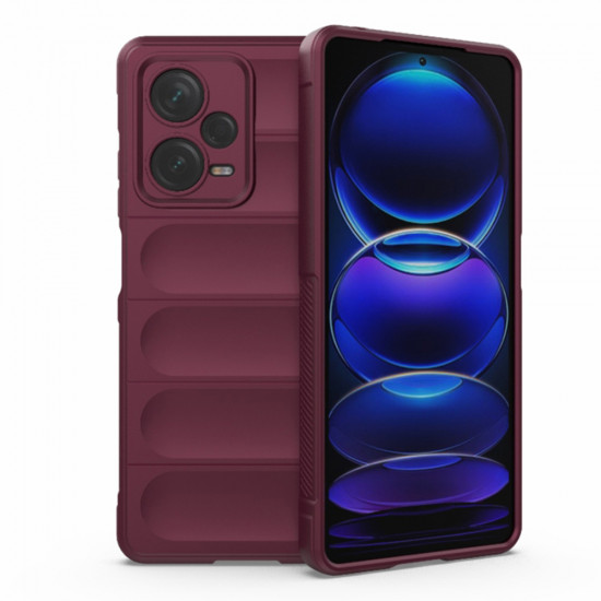 Techsuit Magic Shield Xiaomi Redmi Note 12 Pro 5G Bordeaux