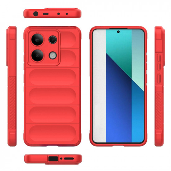 Techsuit Magic Shield Xiaomi Redmi Note 13 4G Red