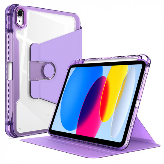 Techsuit Crystal Vision Samsung Galaxy Tab S9 Plus / S9 FE Plus Purple