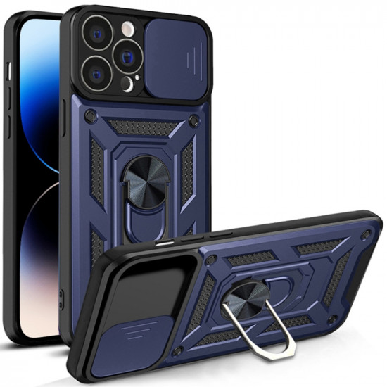 Techsuit CamShield Series iPhone 14 Pro Max Blue