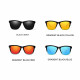 Techsuit Sunglasses Polarized (0717) for Men, with UV Protection Gradient Black / Yellow