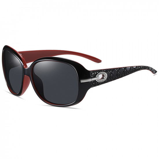 Techsuit Sunglasses Polarized PC (2012) UV Protection Black / Red / Gray