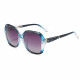 Techsuit Sunglasses Polarized (5599) for Women with UV Protection, PC Blue / Gray