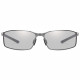 Techsuit Sunglasses Polarized (559) for Men, with UV Protection and Metal Frame, Rectangular Gun Color / Photochromic