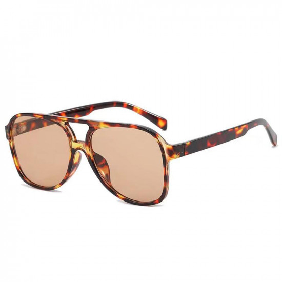 Techsuit Sunglasses Polarised PC (98061) UV Protection Leopard / Tea