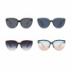 Techsuit Sunglasses (6506) for Women, PC Frame and Lens White / Blue