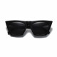 Techsuit Sunglasses (5154) for Women, PC Frame and Lens, Square Black / Gradient