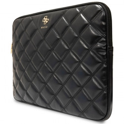Guess Sleeve GUCS16ZPSQSSGK 16" black Quilted 4G