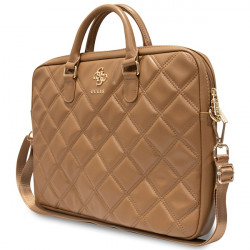 Guess Bag GUCB15ZPSQSSGW 16" brown Quilted 4G
