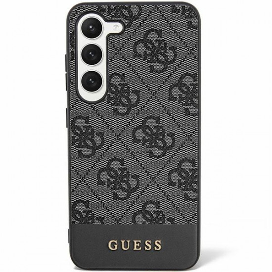 Guess GUHCS24SG4GLGR S24 S921 black hardcase 4G Stripe Collection