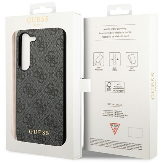 Guess GUHCSA35GF4GGR A35 A356 black hardcase 4G Charms Collection