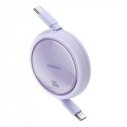 Baseus Free2Draw cable USB-C / USB-C PD 100W 1m purple
