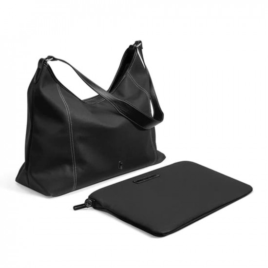 Tomtoc  Laptop Tote Bag (T28M1DV)  with Attachable Laptop Sleeve 14L, 14" Black