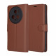 Techsuit Leather Folio Honor Magic5 Pro Brown Techsuit Leather Folio Honor Magic5 Pro Brown