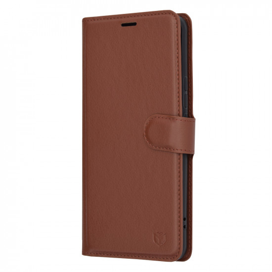 Techsuit Leather Folio Honor Magic6 Pro Brown Techsuit Leather Folio Honor Magic6 Pro Brown
