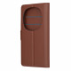 Techsuit Leather Folio Honor Magic6 Pro Brown Techsuit Leather Folio Honor Magic6 Pro Brown