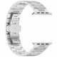 Techsuit  Watchband 35mm (W052)  Apple Watch 1/2/3/4/5/6/7/8/9/SE/SE 2/Ultra/Ultra 2 (42/44/45/49mm)  Silver