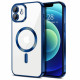 Techsuit Luxury Crystal MagSafe iPhone 12 Deep Blue Techsuit Luxury Crystal MagSafe iPhone 12 Deep Blue