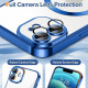 Techsuit Luxury Crystal MagSafe iPhone 12 Deep Blue Techsuit Luxury Crystal MagSafe iPhone 12 Deep Blue