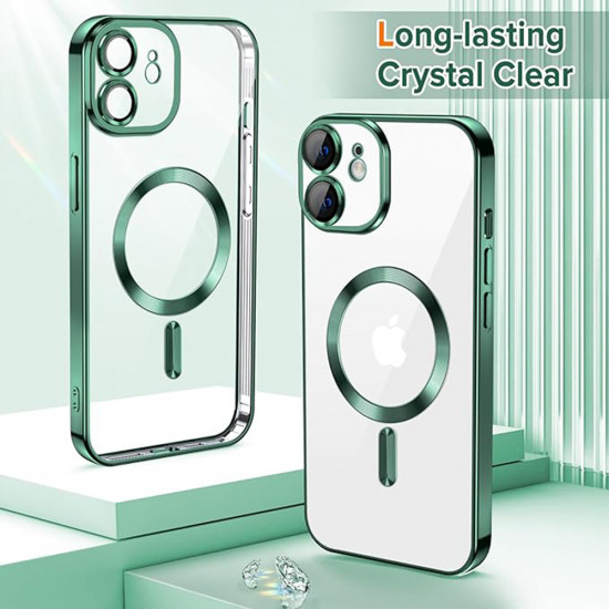 Techsuit Luxury Crystal MagSafe iPhone 12 Deep Green Techsuit Luxury Crystal MagSafe iPhone 12 Deep Green