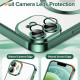 Techsuit Luxury Crystal MagSafe iPhone 12 Deep Green Techsuit Luxury Crystal MagSafe iPhone 12 Deep Green
