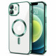 Techsuit Luxury Crystal MagSafe iPhone 12 Light Green Techsuit Luxury Crystal MagSafe iPhone 12 Light Green