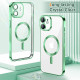 Techsuit Luxury Crystal MagSafe iPhone 12 Light Green Techsuit Luxury Crystal MagSafe iPhone 12 Light Green