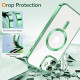 Techsuit Luxury Crystal MagSafe iPhone 12 Light Green Techsuit Luxury Crystal MagSafe iPhone 12 Light Green