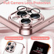 Techsuit Luxury Crystal MagSafe iPhone 12 Pro Max Pink Techsuit Luxury Crystal MagSafe iPhone 12 Pro Max Pink