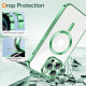 Techsuit Luxury Crystal MagSafe iPhone 12 Pro Max Light Green Techsuit Luxury Crystal MagSafe iPhone 12 Pro Max Light Green