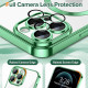 Techsuit Luxury Crystal MagSafe iPhone 12 Pro Max Light Green Techsuit Luxury Crystal MagSafe iPhone 12 Pro Max Light Green