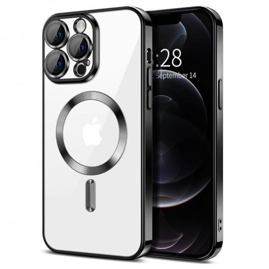 Techsuit Luxury Crystal MagSafe iPhone 12 Pro Black Techsuit Luxury Crystal MagSafe iPhone 12 Pro Black