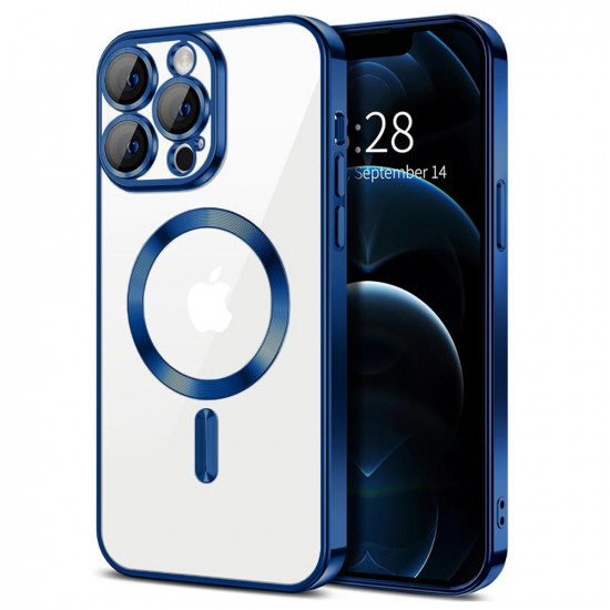 Techsuit  Luxury Crystal MagSafe  iPhone 12 Pro  Deep Blue