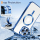 Techsuit  Luxury Crystal MagSafe  iPhone 12 Pro  Deep Blue
