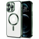 Techsuit Luxury Crystal MagSafe iPhone 12 Pro Deep Green Techsuit Luxury Crystal MagSafe iPhone 12 Pro Deep Green