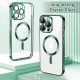 Techsuit Luxury Crystal MagSafe iPhone 12 Pro Deep Green Techsuit Luxury Crystal MagSafe iPhone 12 Pro Deep Green