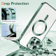 Techsuit Luxury Crystal MagSafe iPhone 12 Pro Deep Green Techsuit Luxury Crystal MagSafe iPhone 12 Pro Deep Green