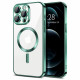 Techsuit  Luxury Crystal MagSafe  iPhone 12 Pro  Light Green