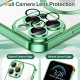 Techsuit  Luxury Crystal MagSafe  iPhone 12 Pro  Light Green