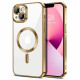 Techsuit Luxury Crystal MagSafe iPhone 13 Gold Techsuit Luxury Crystal MagSafe iPhone 13 Gold