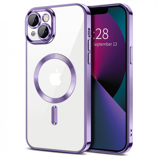 Techsuit  Luxury Crystal MagSafe  iPhone 13  Light Purple