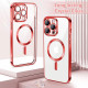 Techsuit  Luxury Crystal MagSafe  iPhone 13 Pro  Red