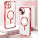 Techsuit  Luxury Crystal MagSafe  iPhone 14  Red