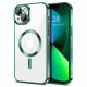 Techsuit Luxury Crystal MagSafe iPhone 14 Light Green Techsuit Luxury Crystal MagSafe iPhone 14 Light Green