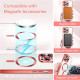 Techsuit Luxury Crystal MagSafe iPhone 14 Pro Max Red Techsuit Luxury Crystal MagSafe iPhone 14 Pro Max Red