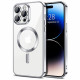 Techsuit Luxury Crystal MagSafe iPhone 14 Pro Max Silver Techsuit Luxury Crystal MagSafe iPhone 14 Pro Max Silver